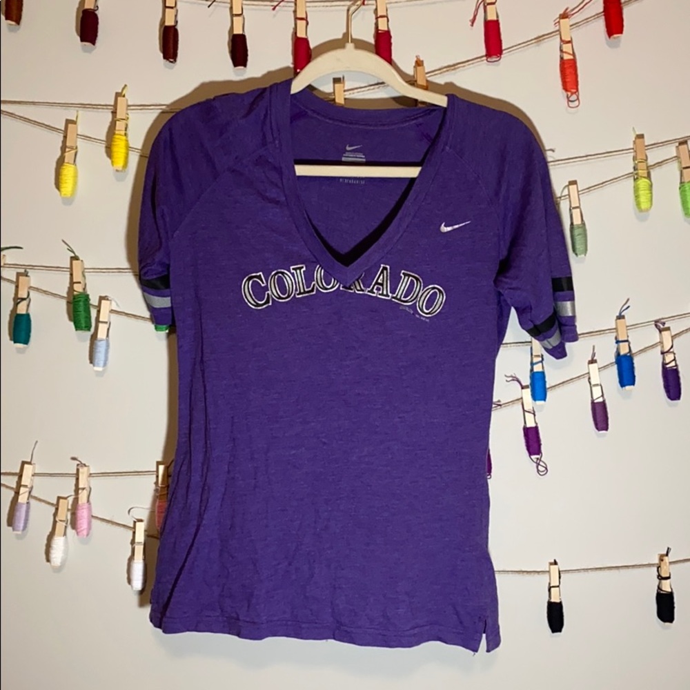 Nike Rockies baseball tee